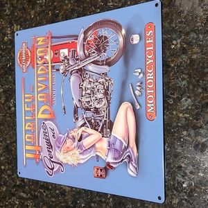 Harley Davidson Metal Sign